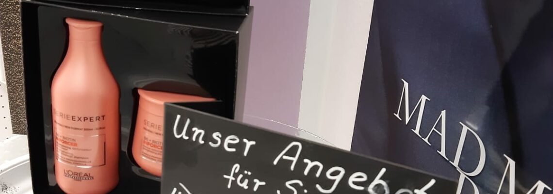 Unser aktuelles Produktangebot im Friseursalon Neu-Olvenstedt