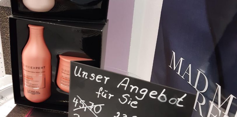 Unser aktuelles Produktangebot im Friseursalon Neu-Olvenstedt